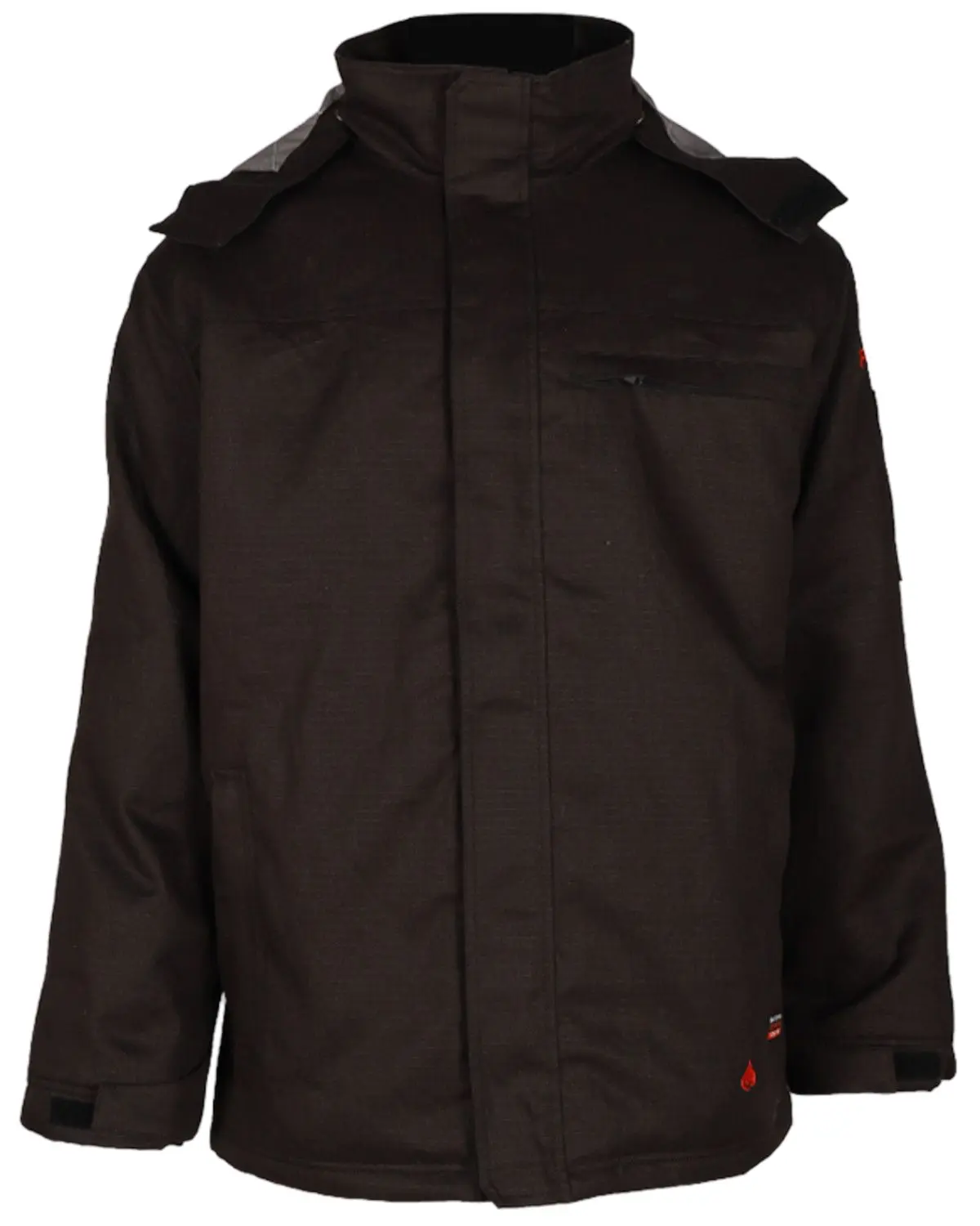 Forge Workwear Men's Men'S Fr Insulated Ripstop Jacket - Mfrtjdh-0038-Blk