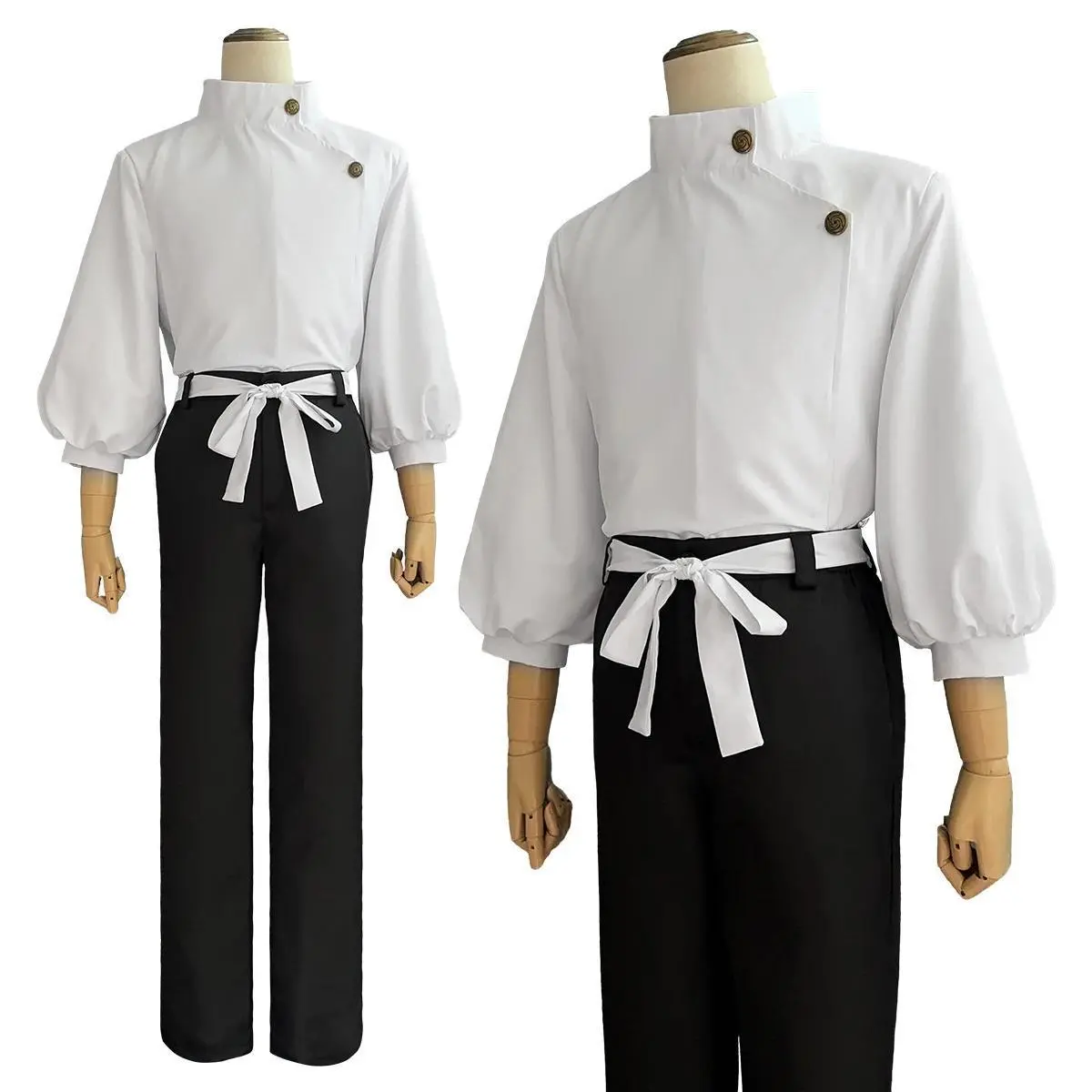 HOLOUN Jujutsu JJK Manga Anime Yuta Okkotsu Cosplay Costume Wig Jacket Black Pants Uniform Rose Net Synthetic Halloween