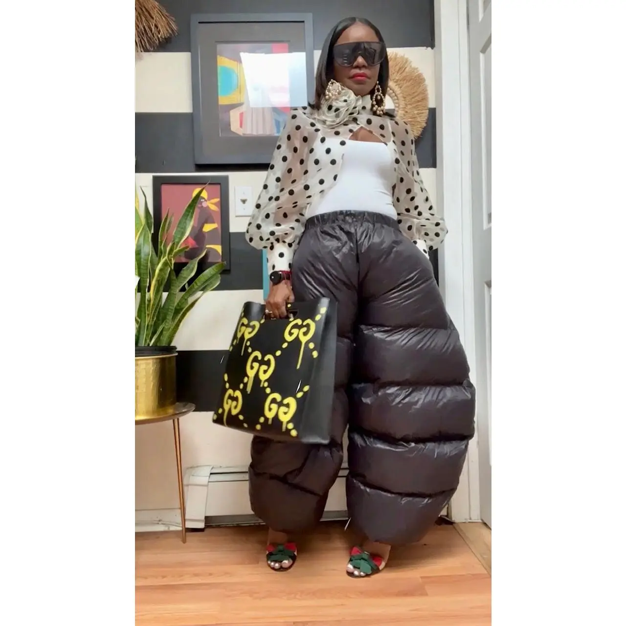 Puffer Bubble Pants