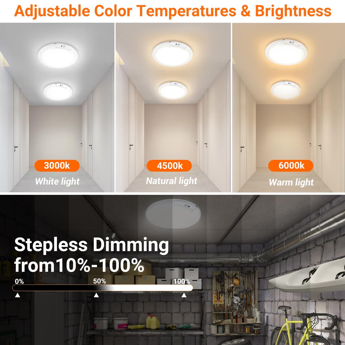 Rechargeable motion-sensing ceiling lamp with remote control function - Magnetic-suction wireless ceiling lamp, battery-powered, suitable for dressing rooms, shower rooms, staircases, terraces, corridors, etc. Rechargeable motion-sensing ceiling lamp with remote control function - Magnetic-suction wireless ceiling lamp, battery-powered, suitable for dressing rooms, shower rooms, staircases, terraces, corridors, etc.