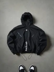 Men's Casual Tech Raincoat Jackets, Outdoor Waterproof Lightweight Design, Perfect for Daily Wear and Travel Essentials, Comfortable and Durable