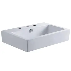 212 MAIN Drop-In Ceramic Kitchen Sink - Clearwater Mount, Indoor Overflow Wash Basin (EV4318W38 Model), Drop In Sink