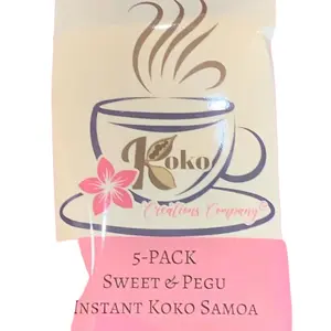 Sweet & Pegu Instant Koko Samoa - 5-Pack - Food Chocolate Beverage