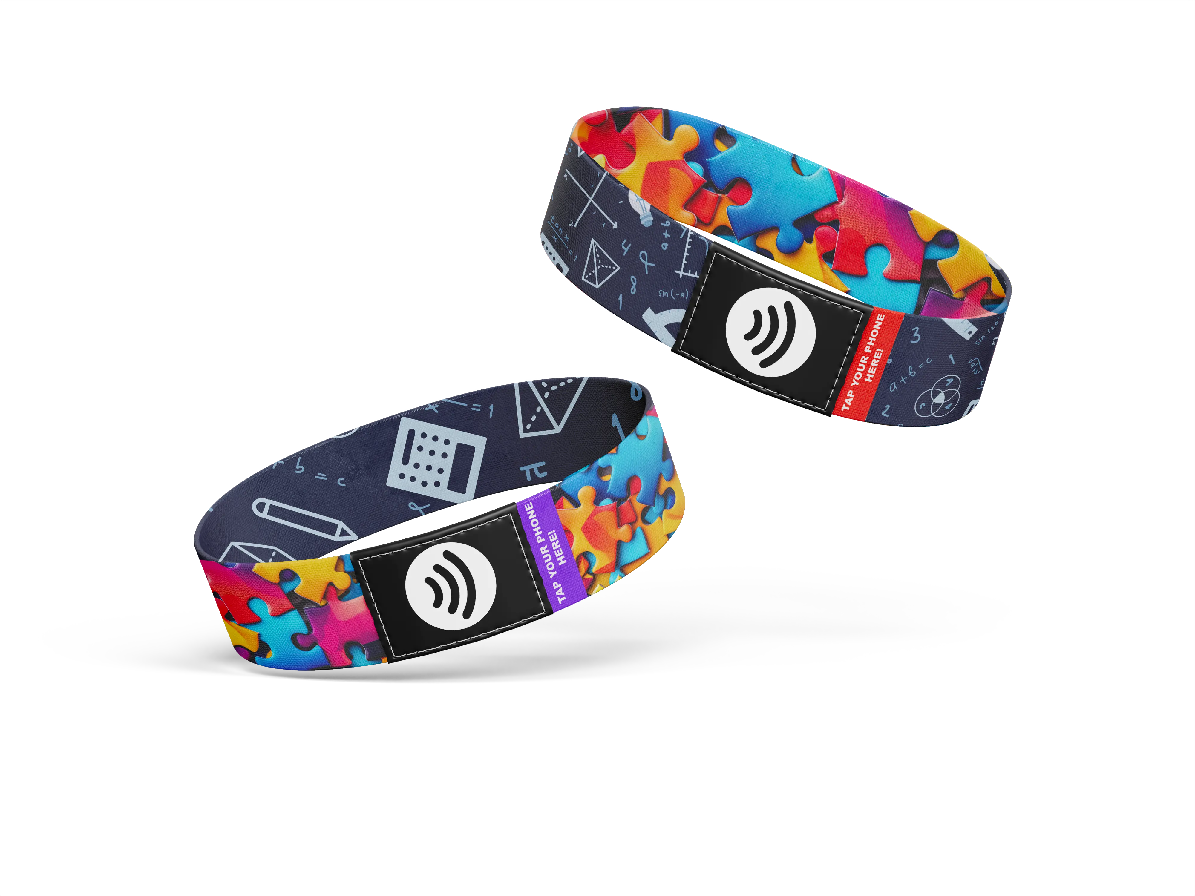 SMART BANDS Littles | Spectrum of Solutions NFC Safety Wristband | Reprogrammable TAP NFC Bracelet for Contact | Amusement Parks, Travel, School & Everyday Safety