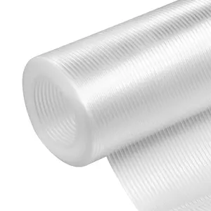 VEVOR Drawer and Shelf Liner for Kitchen Cabinet,  , Non-Adhesive Non-Slip Thick Refrigerator Liners, Waterproof Shelf Paper, Cupboard Bathroom Drawer Mats, EVA Fridge Lining for Shelves, Clear, 23 FT