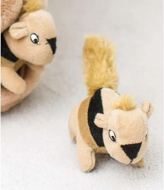 3-Pack Squirrel Toys