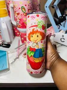 Strawberry shortcake tumbler