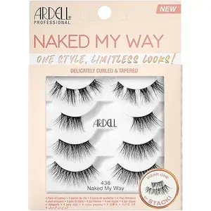 Ardell Naked My Way - 436 False Eyelashes, 4 Pairs, 1-pack
