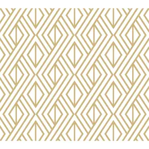 NextWall Diamond Geometric Peel and Stick Wallpaper Roll NextWall Diamond Geometric Peel and Stick Wallpaper Roll