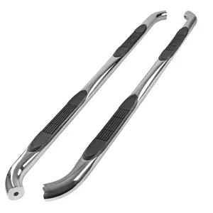 2021-2022 Chevrolet Tahoe/GMC Yukon Chrome 3" Side Step Nerf Bars Running Boards