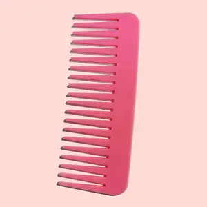 【Please No Separate Purchase】Large Hair Detangling Comb, Wide Tooth for Curly, Wet Dry Hair, No Handle Detangler Styling Shampoo Comb