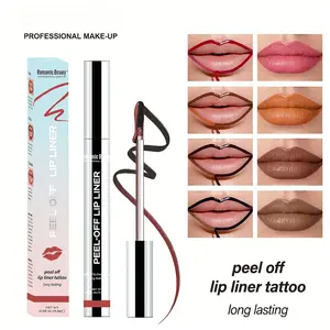 Tear Lipliner, Matte Waterproof Lip Gloss, Long-lasting, Moisturizing Lip Glaze, Dudu Lip Lipstick, Peelable Lip Glaze, Tear Off Lip Glaze, Lip Gloss, Lip Liner Pencil, Lip Product
