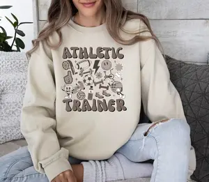 [Sale off up to 50%] Athletic Trainer, Sports Medicine, Athletic Trainer Gift, Kinesiology Unisex Heavy Blend™ Crewneck Sweatshirt
