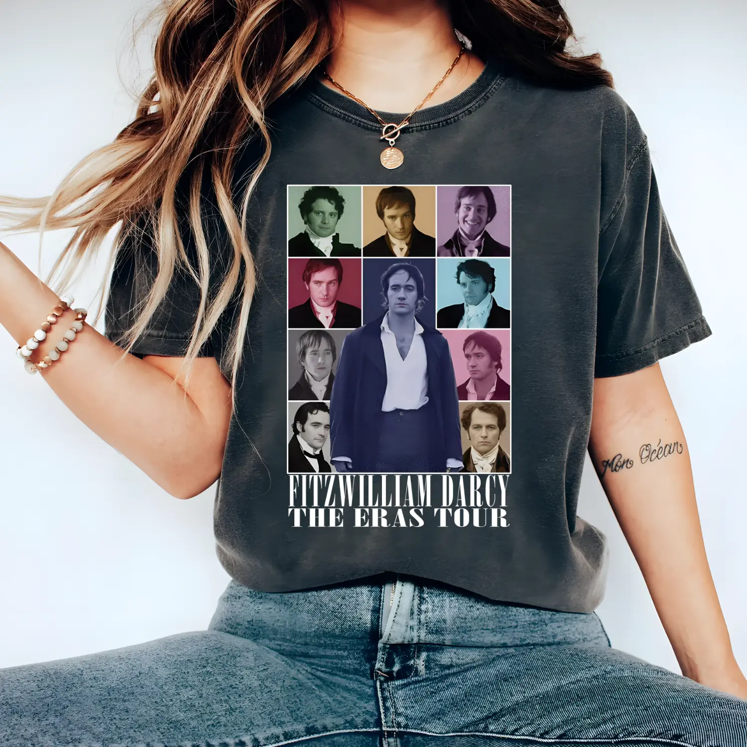 Retro Fitzwilliam Darcy Shirt, Mr. Darcy Merch, Pride and Prejudice Shirt, Gift for fan