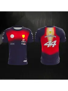 2026 Summer Outdoor Extreme Sports Racing Competition Racing Team LECLERC 16 Drivers Followers T-shirt Fitness Short Sleeve