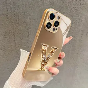 20+ Models Available, Premium Crystal Letter V Pattern Phone Case, For iPhone 17/17 Air/17 Pro/17 Pro Max/iPhone 16/16 Plus/16 Pro/16 Pro Max/15/15 Plus/15 Pro/15 Pro Max/14/14 Plus/14 Pro/14 Pro Max/13/13 Pro/13 Pro Max/12/12 Pro/12 Pro Max/17/17 Pro Max