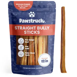 Straight Bully Sticks for Dogs (Sold by Weight)