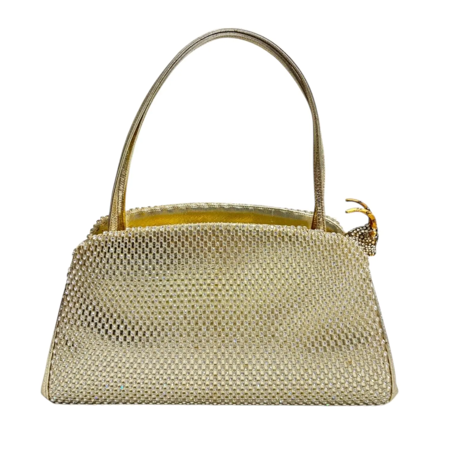 Pre-owned Judith Leiber Couture leather and swarovski crystal Mini Bags JUDITH LEIBER Swarovski Diamond Devil Bag