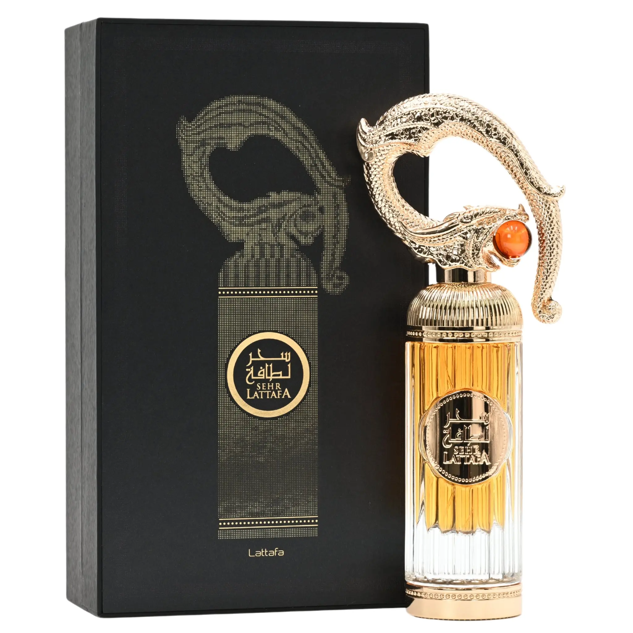 Lattafa Sehr Unisex Eau de Parfum - 3.4 oz, Rich Cozy Elegance Scent with Vanilla, Cinnamon, Tonka Bean & Jasmine Notes for Unisex Wear, Cinnamon Scent, Amber Vanilla, Vanilla Blend