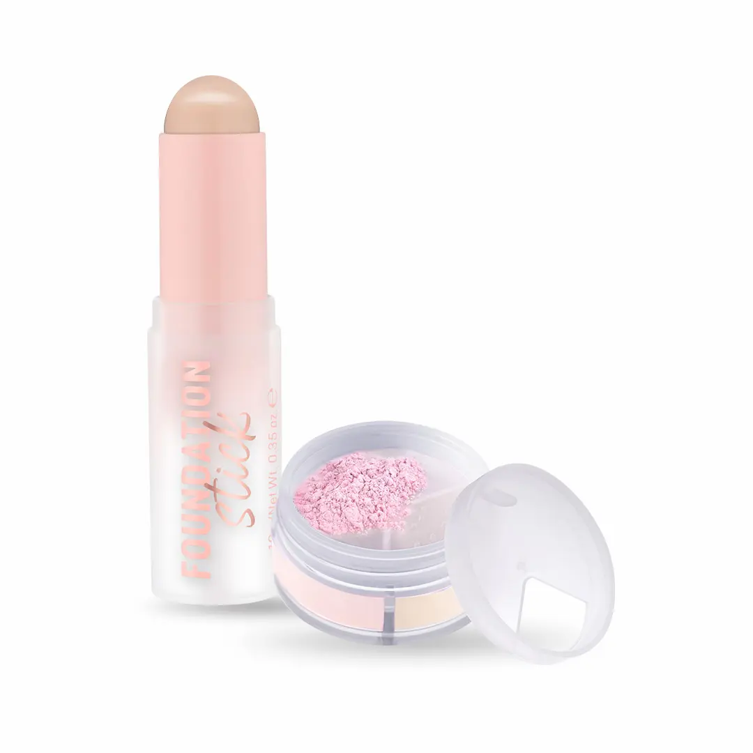 Foundation Stick Shade 110 and Powder Trio
