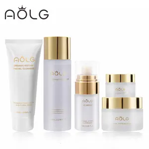 [AOLG] Affordable Glass Glow Skincare Set | Includes 5 products for Gentle Skin Glow Routine，Repair Comfort Hydrate Hydrating