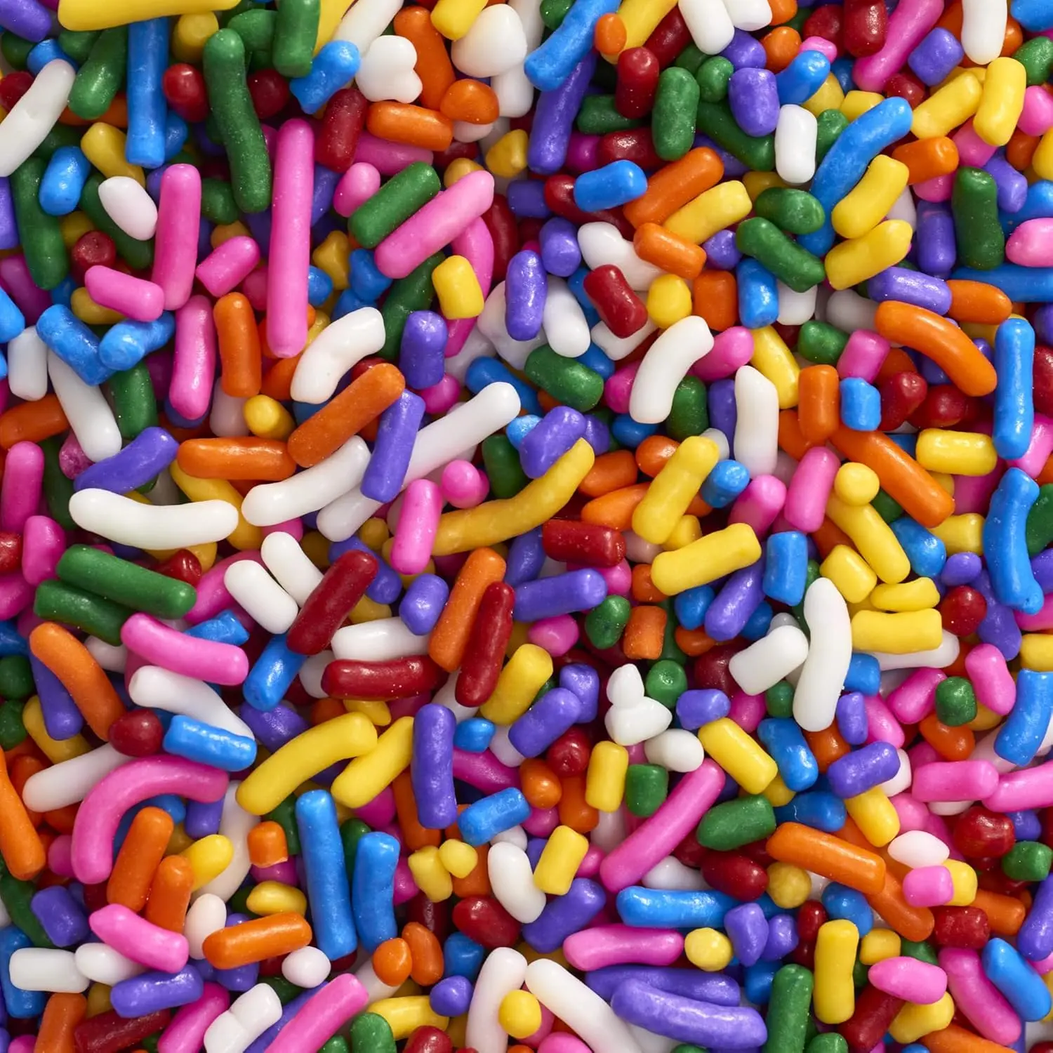 Rainbow Sprinkles | Extra Large 26oz Pack | Cake Sprinkle Mix, Fancy Sprinkles For Cake Decorating, Handheld Container, Candy Sprinkles, Cake Sprinkles - Multicolored