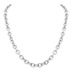 Steel by Design Men's Bold Cable Link Chain Nec klace