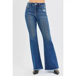 RISEN High Rise Flare Jeans
