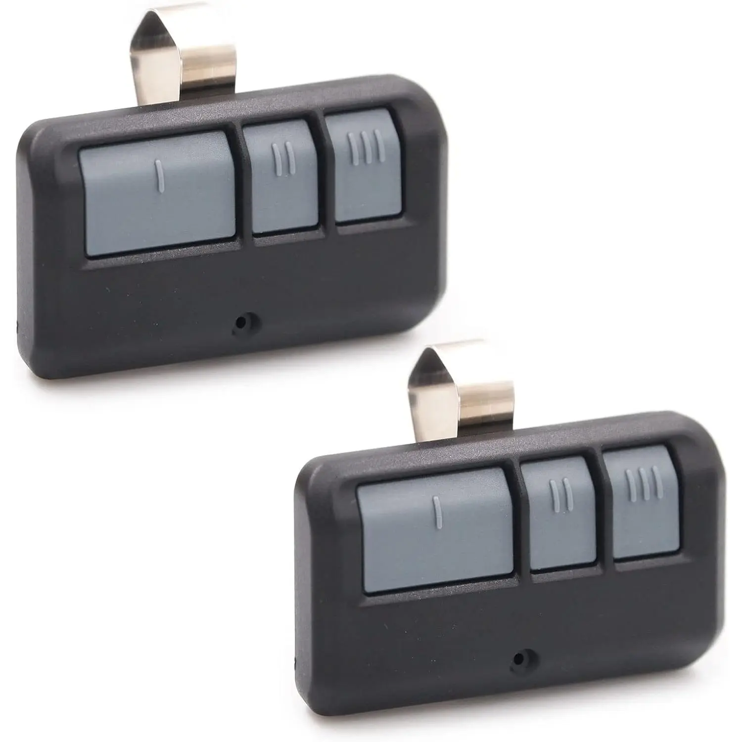 X-RTC01 Remote Control 2-Pack with Learn Button, Security+ 2.0 MyQ, Controls Up to 3 Garage Doors - Compatible with Chamberlain, 1993-Current Liftmaster, Sears Craftsman Openers, 893LM, 893Max, 950CD, 970LM, Two-Pack