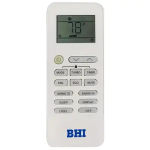 BHI Mini Split Air Conditioner Remote