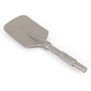 Jack Hammer Clay Spade Chisel, Concrete Stone Breaker Demolition Hammer Electric Clay Spade Chisel Scoop Shovel Bit for 65/95 Jack Hammer 1.18inch Hex Hand Tools Heavy Duty