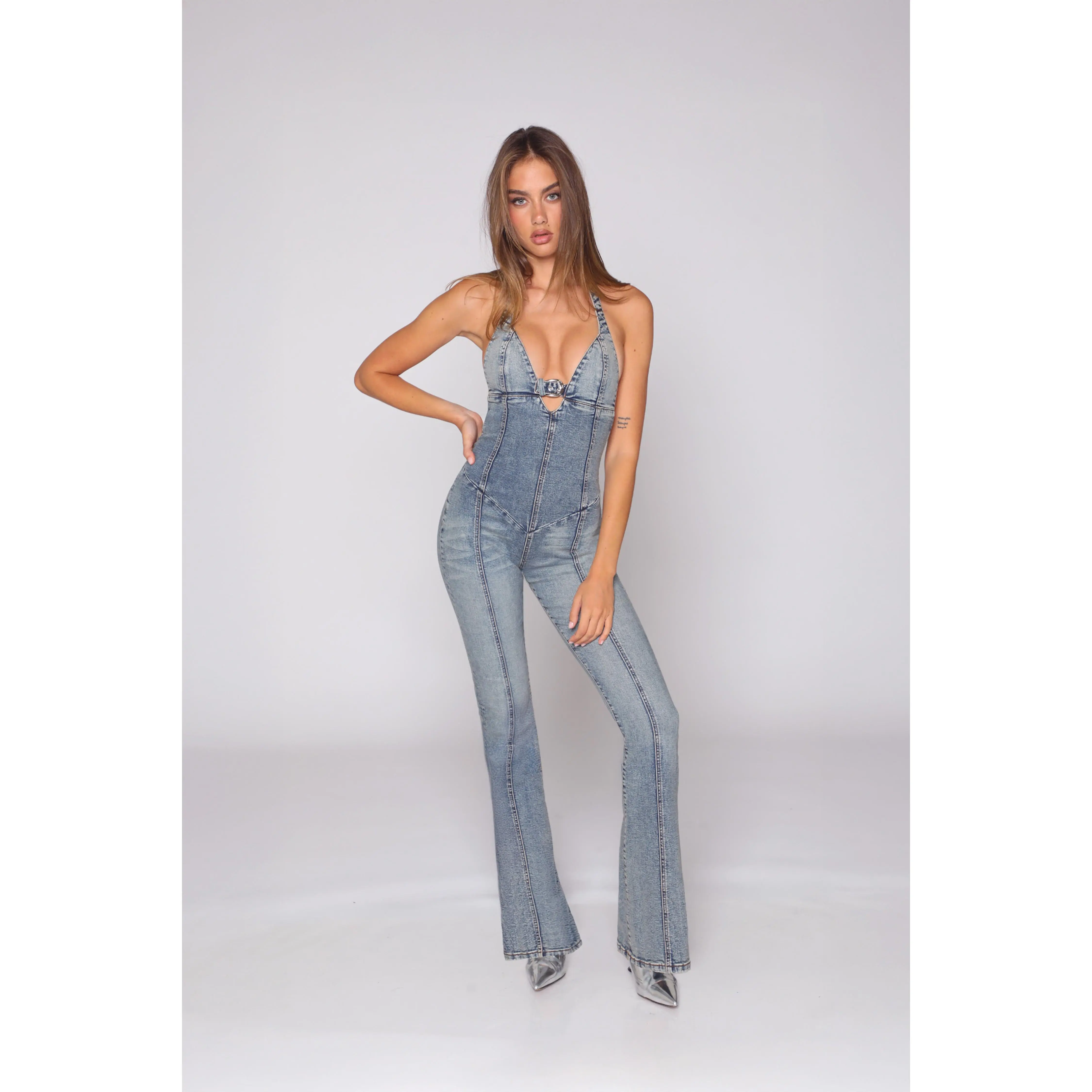 SWEETHEART JUMPSUIT / SUNSET BLVD