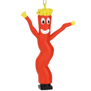 Tree Buddees Wacky Waving Inflatable Tube Man Funny Christmas Ornament Hand-Painted Resin Decoration 4"x2.5" Perfect Gift Idea for Holiday Decor