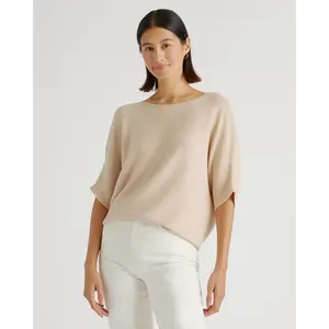 Imily Bela Women's Square Neck Peplum Top with Whimsical Ruffle Sleeves