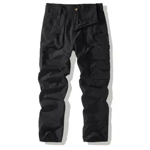 Men's Lightweight Casual Cargo Pants feature multiple pockets and a variety of color options. Made of wear-resistant and scratch-resistant fabric, they are suitable for outdoor activities and ideal to wear in spring and autumn. guys gifts,summervibes
