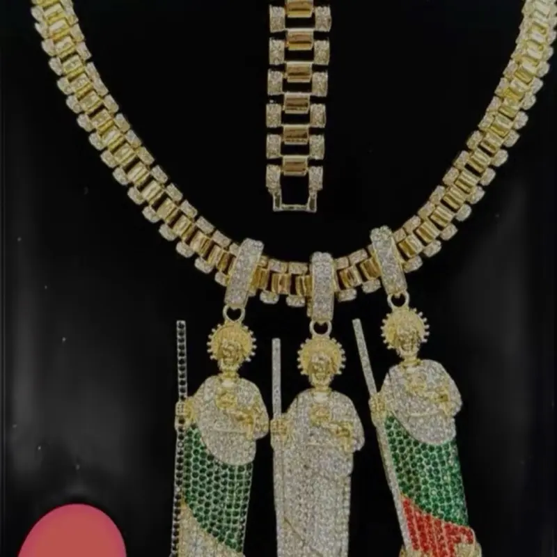Rolled gold chain
