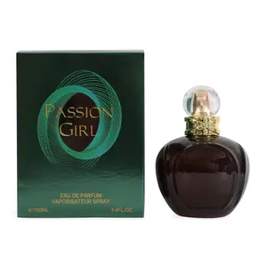 Passion Girl Spray Perfume Eau de Parfum for Women 100ml/3.4fl.oz. - Elegant 100% Fragrance with Unique Scent Experience