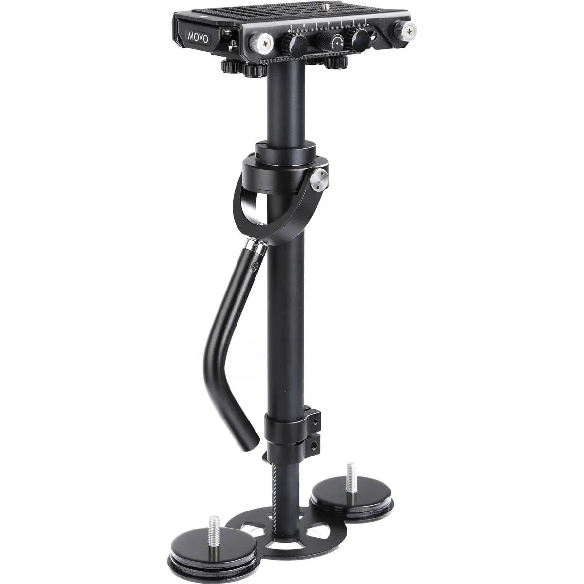 Movo Photo VS3000PRO Adjustable Telescoping Video Stabilizer Gimbal System with Micro-Balancing Grip Handle for DSLR Cameras & Camcorders, 13.7-17.7in Height Camera Accessories