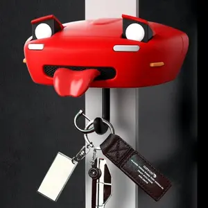 Cartoon Designed Wall Mounted Car Keychain Hooks, Creative Keychain Hooks Suitable for Vehicles, Perfect Gift for Car Enthusiasts, Keychain Decoration