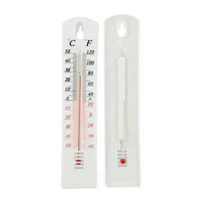 2x Wall Thermometer Indoor Outdoor Hanging Garden Greenhouse House Office Room [TS]