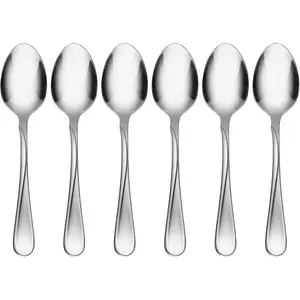 Oneida Flatware Flight, Teaspoons, Stainless Steel, Set of 6