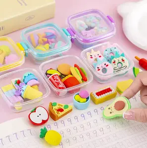 Assorted Mini Food Erasers