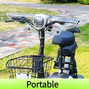Bicycle/electric Bike Front Rain Cover, Universal Dashboard Protector, Electric Scooter Handlebar Guard, Outdoor Cycling Gear Shield