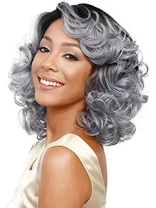 Women's Short Wave Wig, Synthetic Heat-Resistant Hair, Perfect for Daily Wear, Birthday Parties, Cosplay, Stage Performances, Weddings