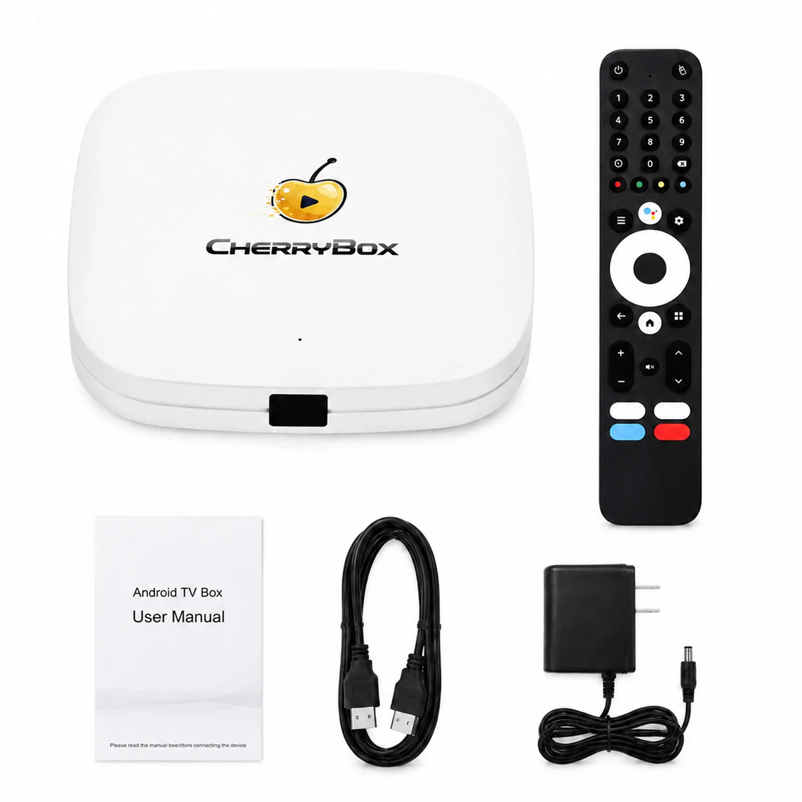 CherryBox C6 Plus with Remote Control, User Manual, and Accessories for Home Entertainment CherryBox C6 Plus with Remote Control, User Manual, and Accessories for Home Entertainment