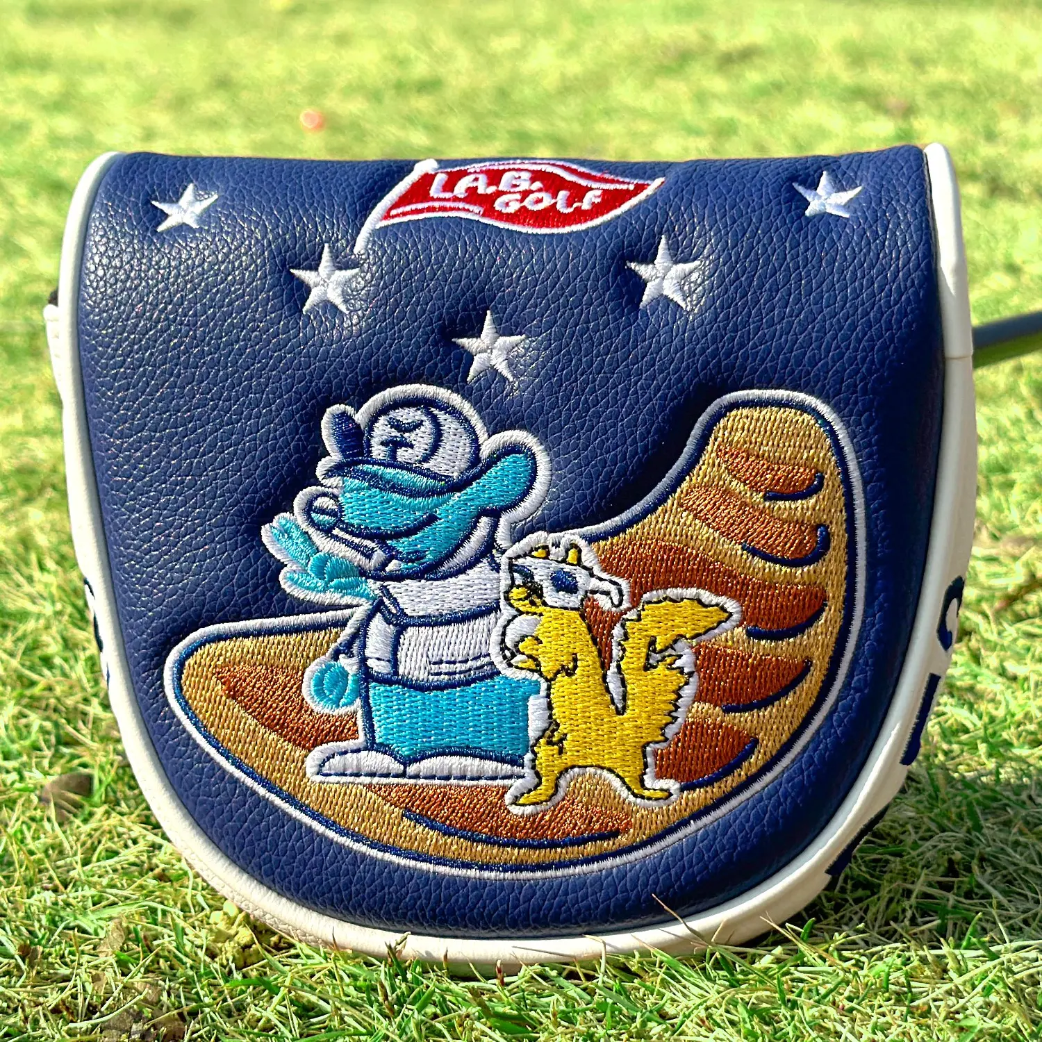 Df3 Putter Cover, Desert Rat Design Style, Resistant PU Material, Fluffy Lining, Cute Cartoon Pattern, Golf Accessories, Golf Gear, Golf Equipment, Golf Supply, Golf Gift Accessory, Ideal for Golf Clubs