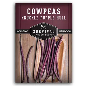 Knuckle Purple Hull Cowpea Seeds
