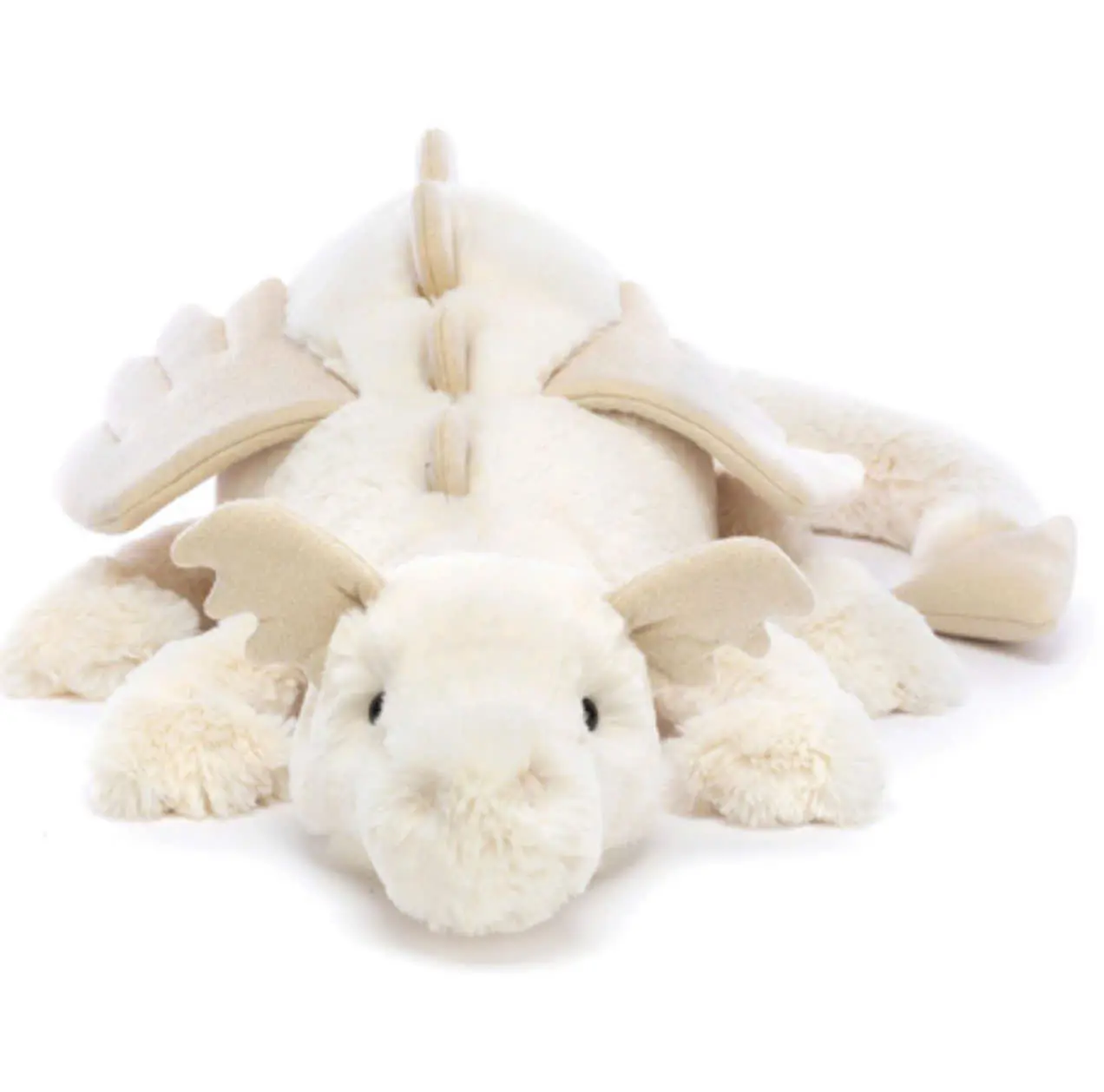 Jellycat Snow Dragon Stuffed Animal 50cm - Classic Children's Gift