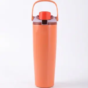 30oz FreeSip SWAY Stainless Steel Sports Water Bottle - Tangy Tango Orange