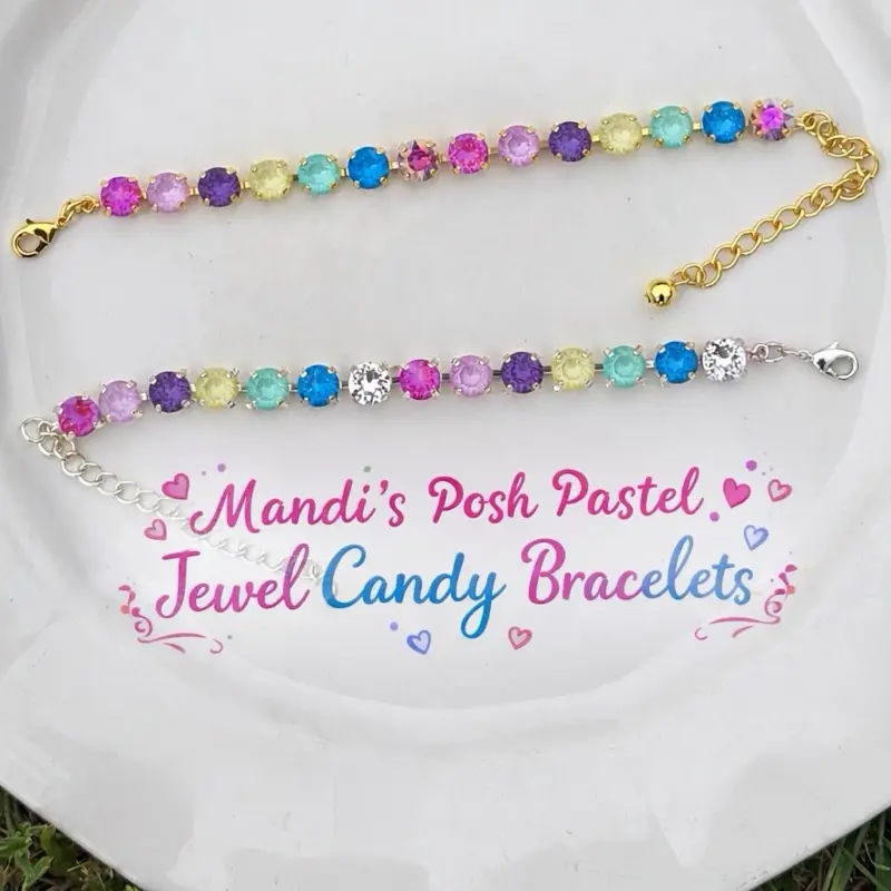 Mandi's Posh Pastel Sparkle Candy